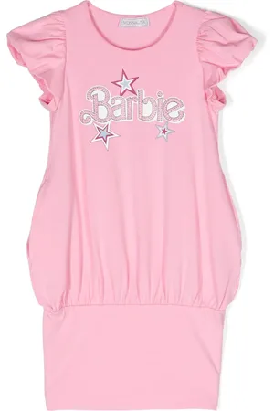 MONNALISA X Barbie jersey jurk