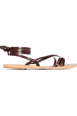 Ancient Greek Sandals Leren sandalen