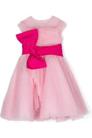 Marchesa Notte Jurk met strikdetail
