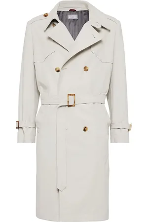 Brunello Cucinelli Waterbestendige trenchcoat