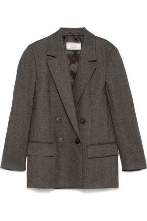PESERICO SIGN Blazer met visgraatpatroon