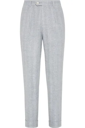 Brunello Cucinelli Pantalon met pied