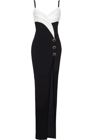 Balmain Tweekleurige maxi