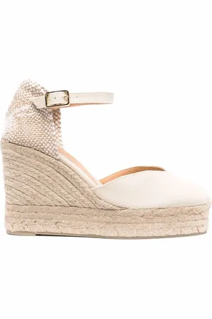 Castaner Chiarita sandalen met sleehak