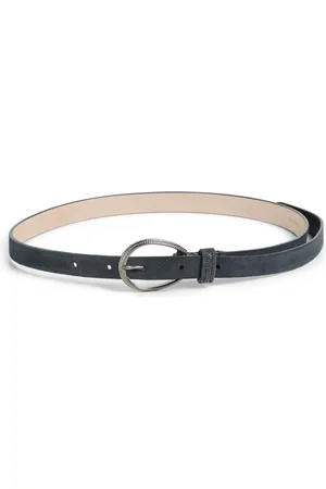 Brunello Cucinelli Suède monili riem