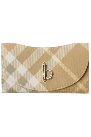 Burberry Geruite portemonnee