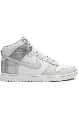 Nike Dunk High geruite sneakers