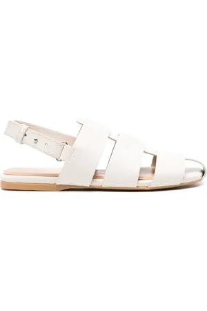 J.W.Anderson Slingback Fisherman leren sandalen