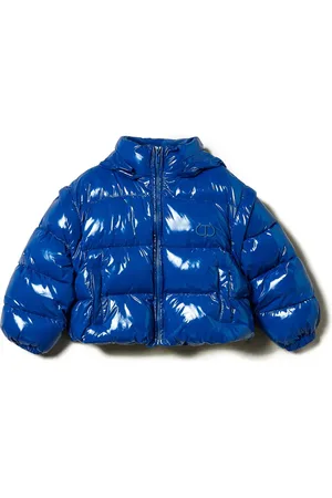 Twin-Set Donsjack met geborduurd logo