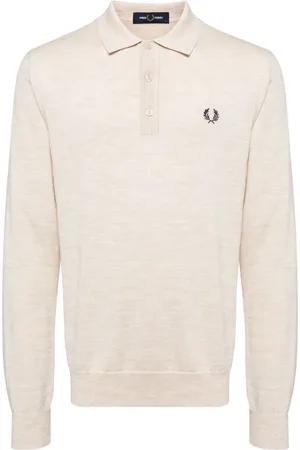 Fred Perry Poloshirt van wolblend