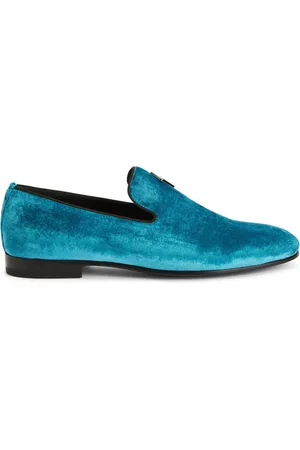 Giuseppe Zanotti Fluwelen loafers