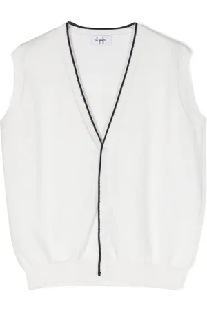 Il gufo Fijngebreid gilet