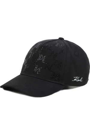 Karl Lagerfeld Katoenen pet met stras