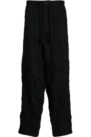 YOHJI YAMAMOTO Broek van wolblend