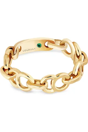 COURBET 18k gerecycled geelgouden ring
