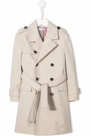 Thom Browne Trenchcoat met dubbele rij knopen