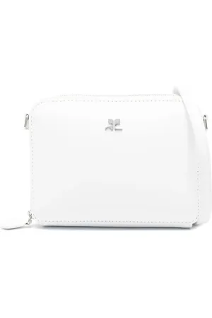 Courrèges Cloud leren schoudertas