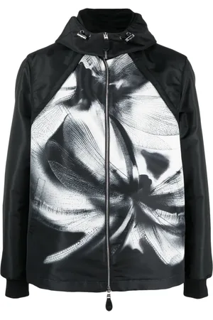 Alexander McQueen Bomberjack met capuchon