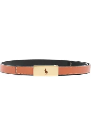 Ralph Lauren Polo ID leren schoudertas