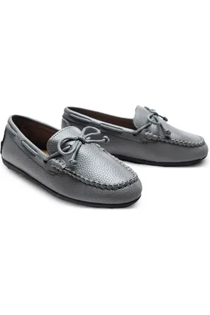 M. Moustache Loafers met strikdetail