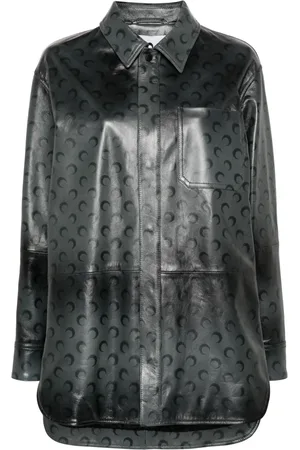 Marine Serre Moon Airbrushed shirtjack