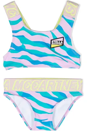 Stella McCartney Bikini met zebraprint