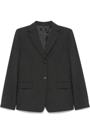 THEORY Blazer met enkele rij knopen