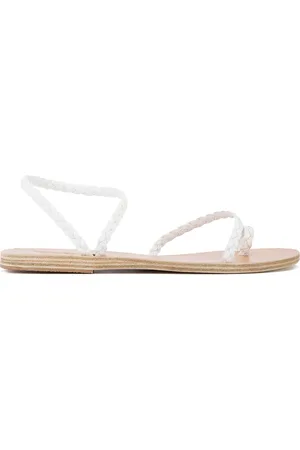 Ancient Greek Sandals Gevlochten Eleftheria sandalen met bandjes
