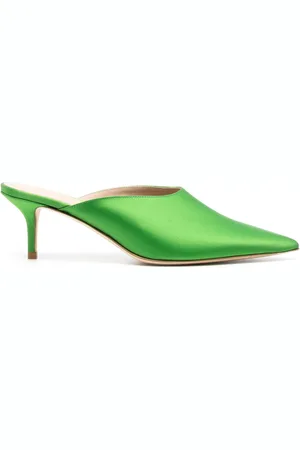 Scarosso Laura 60mm satijnen muiltjes