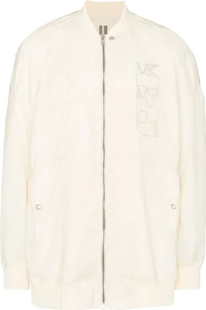 Rick Owens Bomberjack met geborduurd logo