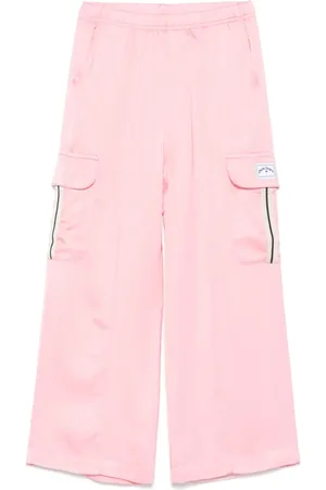 Palm Angels Satijnen cargo broek