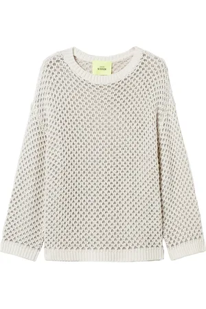 Twin-Set Opengebreide trui met lurex detail