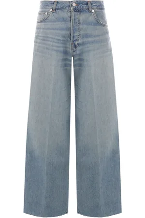 haikure Jeans met logopatch