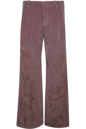 ENFANTS RICHES DEPRIMES Ribfluwelen broek