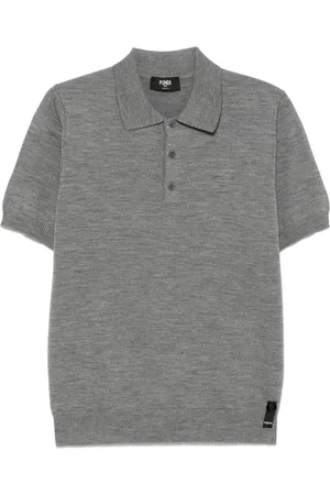 Fendi Gebreid poloshirt