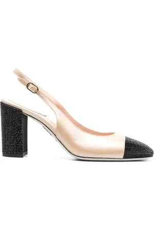 RENE CAOVILLA Tweekleurige pumps