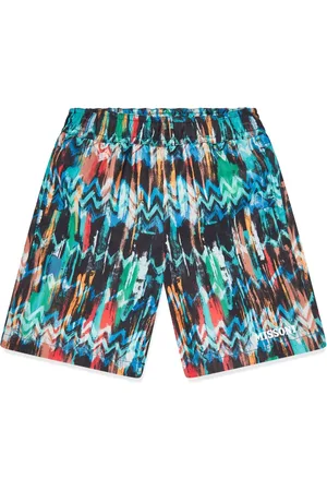 Missoni Zwembroek met zigzag