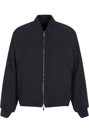 Giorgio Armani Gekreukt bomberjack