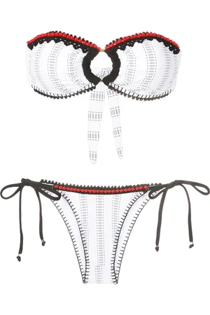 AMIR SLAMA Gestreepte bikini