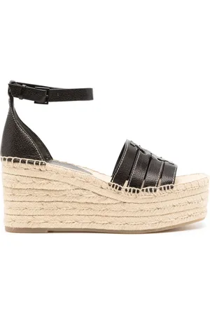 Tory Burch Ines espadrilles met sleehak