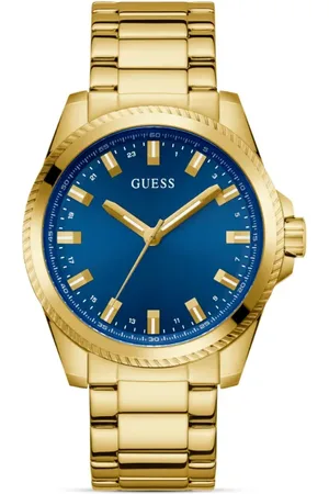 Guess Roestvrij stalen 44 mm horloge met batterij