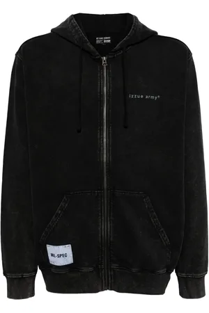 Izzue Katoenen hoodie met logoprint