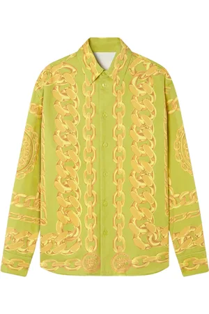 VERSACE Overhemd met Medusa Chains