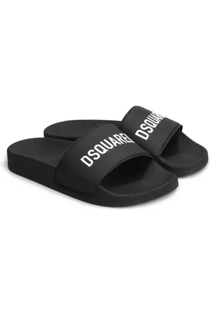 Dsquared2 Teenslippers met logoprint