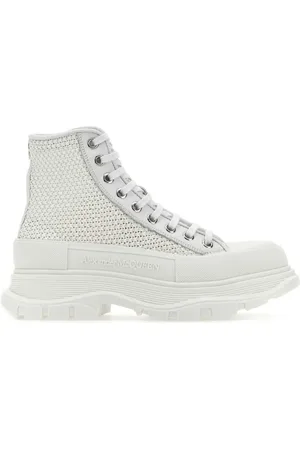 Alexander McQueen Geweven laarzen