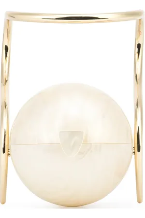 Cult Gaia Pearl clutch met handgreep