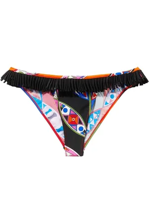 Puccini Bikinislip met abstracte print