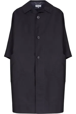 Maison Margiela Cocoon lange katoenen jas