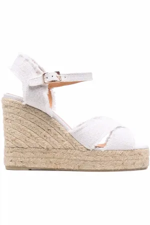Castaner 110 mm Bromelia espadrilles met sleehak