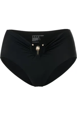 CHRISTOPHER ESBER Bikinislip verfraaid met ring